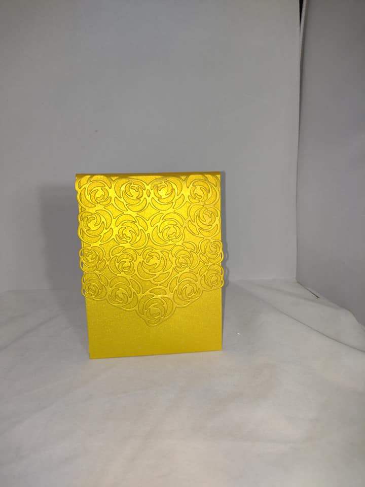 Pocket fold floral lace 5